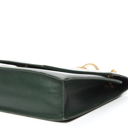 Saint Laurent Calfskin Medium Classic Betty Dark Green 7 of 18