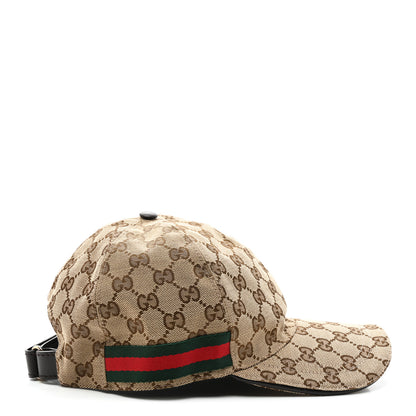 Gucci Monogram Web Baseball Hat L Beige Cocoa 5 of 8