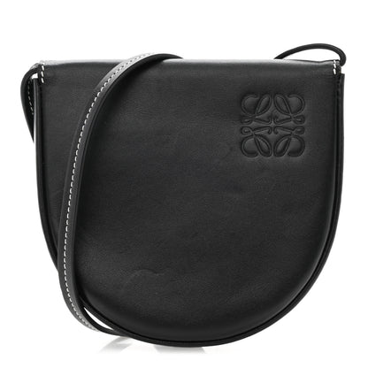 Loewe Soft Calfskin Mini Heel Pouch Black 1 of 11