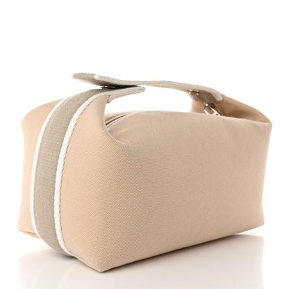 Hermes Canvas Small Bride-A-Brac Pouch Natural 3 of 10