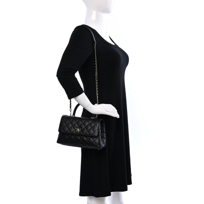 Chanel Caviar Quilted Mini Coco Handle Flap Black 2 of 10