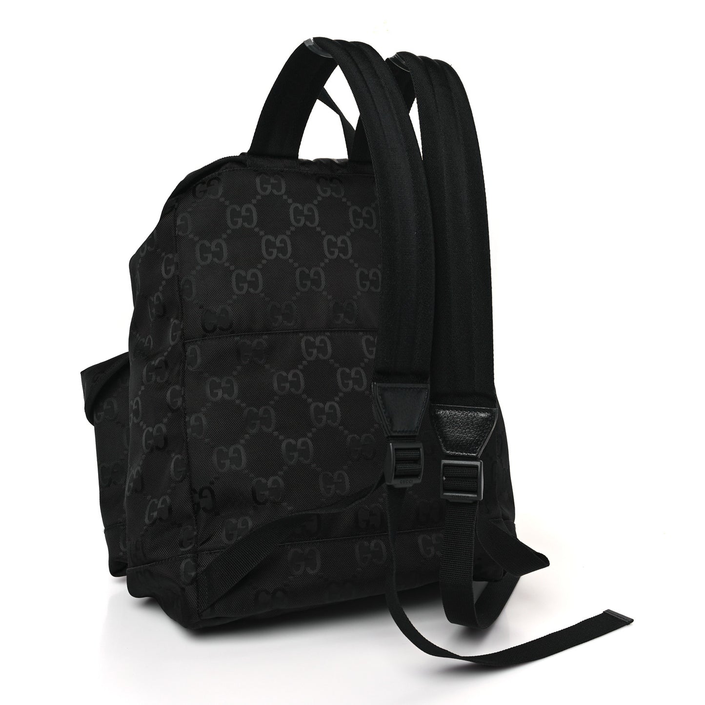 Econyl Nylon Monogram Off The Grid Utility Pocket Backpack Black