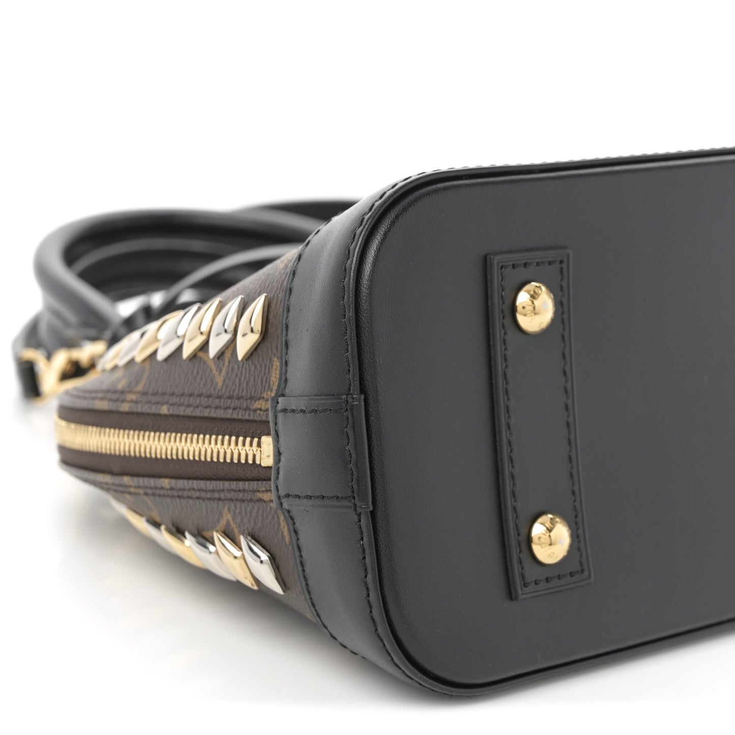 Monogram Macassar Studded Alma BB