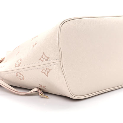 Louis Vuitton Monogram Debossed Neverfull MM Eden 9 of 11