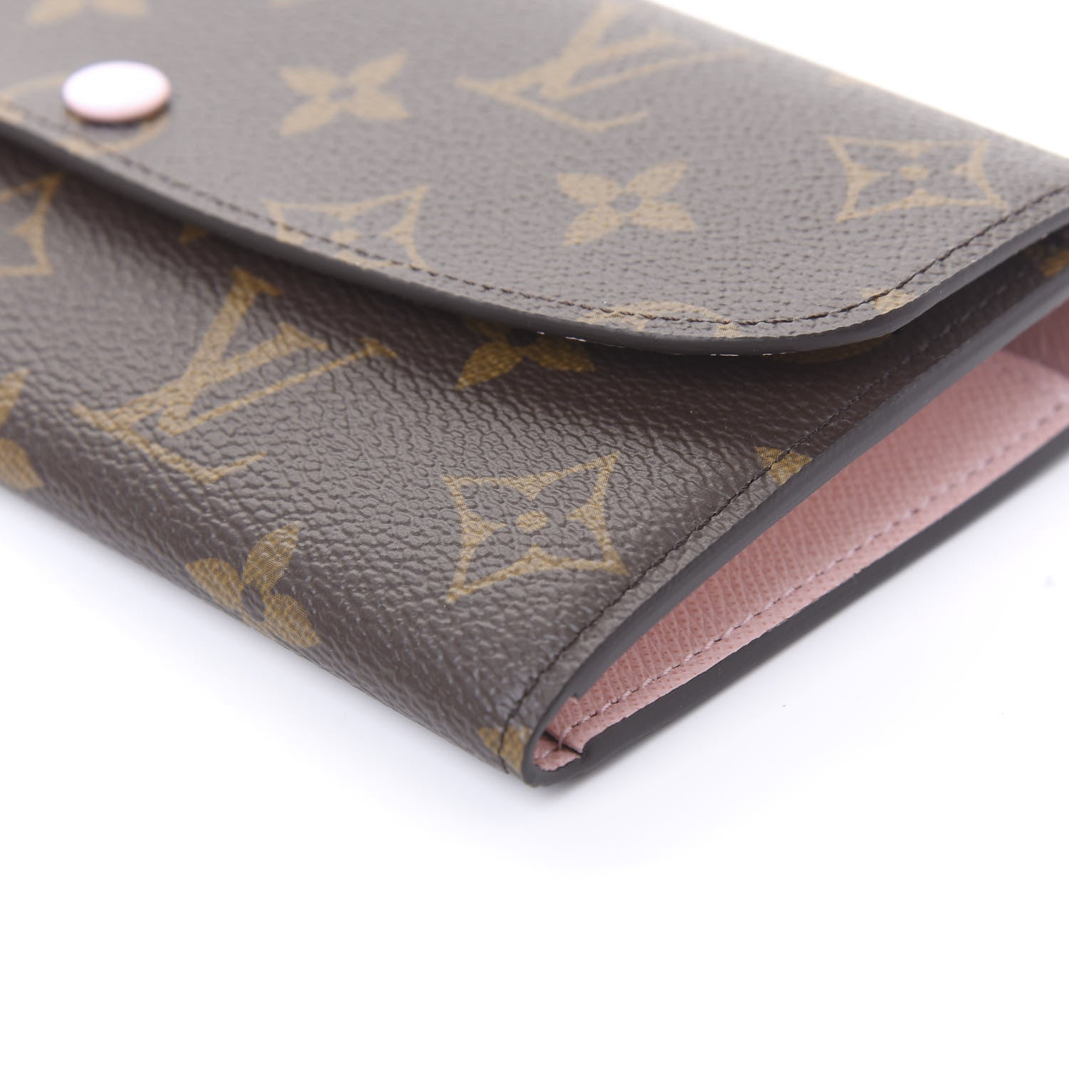 Louis Vuitton Monogram Emilie Wallet Rose Ballerine 7 of 11
