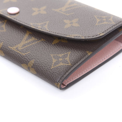 Louis Vuitton Monogram Emilie Wallet Rose Ballerine 7 of 11