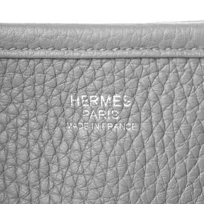 Hermes Taurillon Clemence Evelyne III PM Gris Mouette 6 of 9