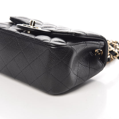 Chanel Caviar Quilted Mini Square Flap Black 9 of 14