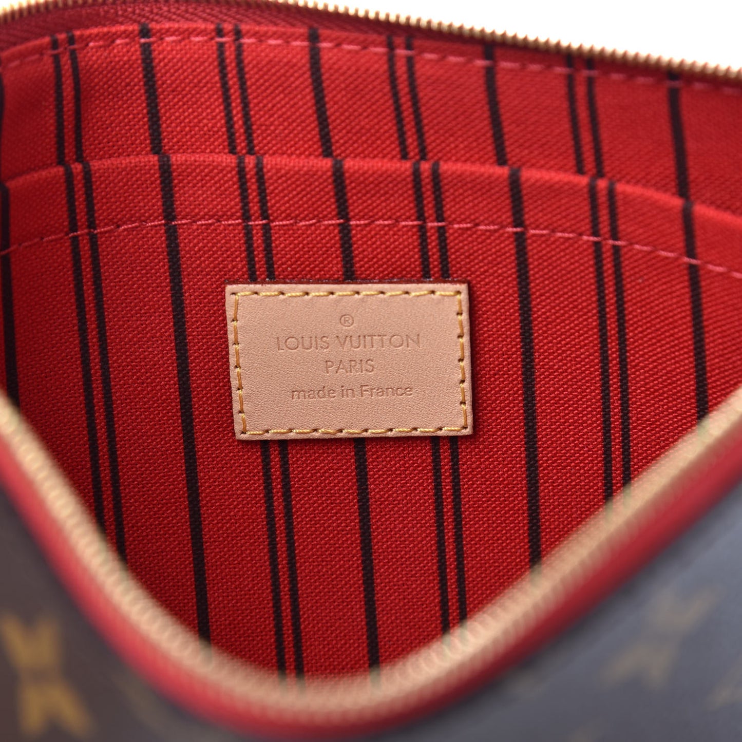Monogram Neverfull MM GM Pochette Pivoine