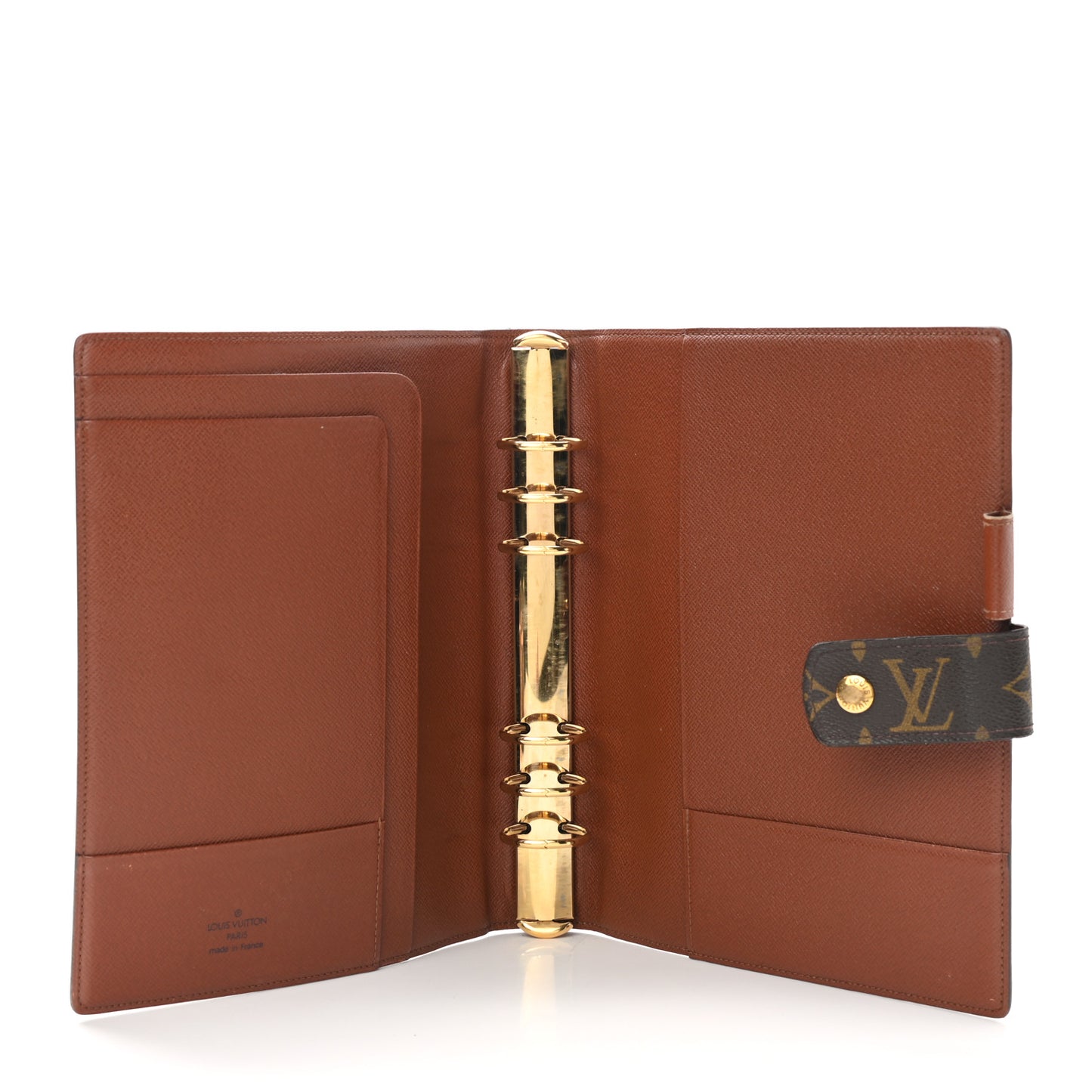 Monogram Large Ring Agenda Cover