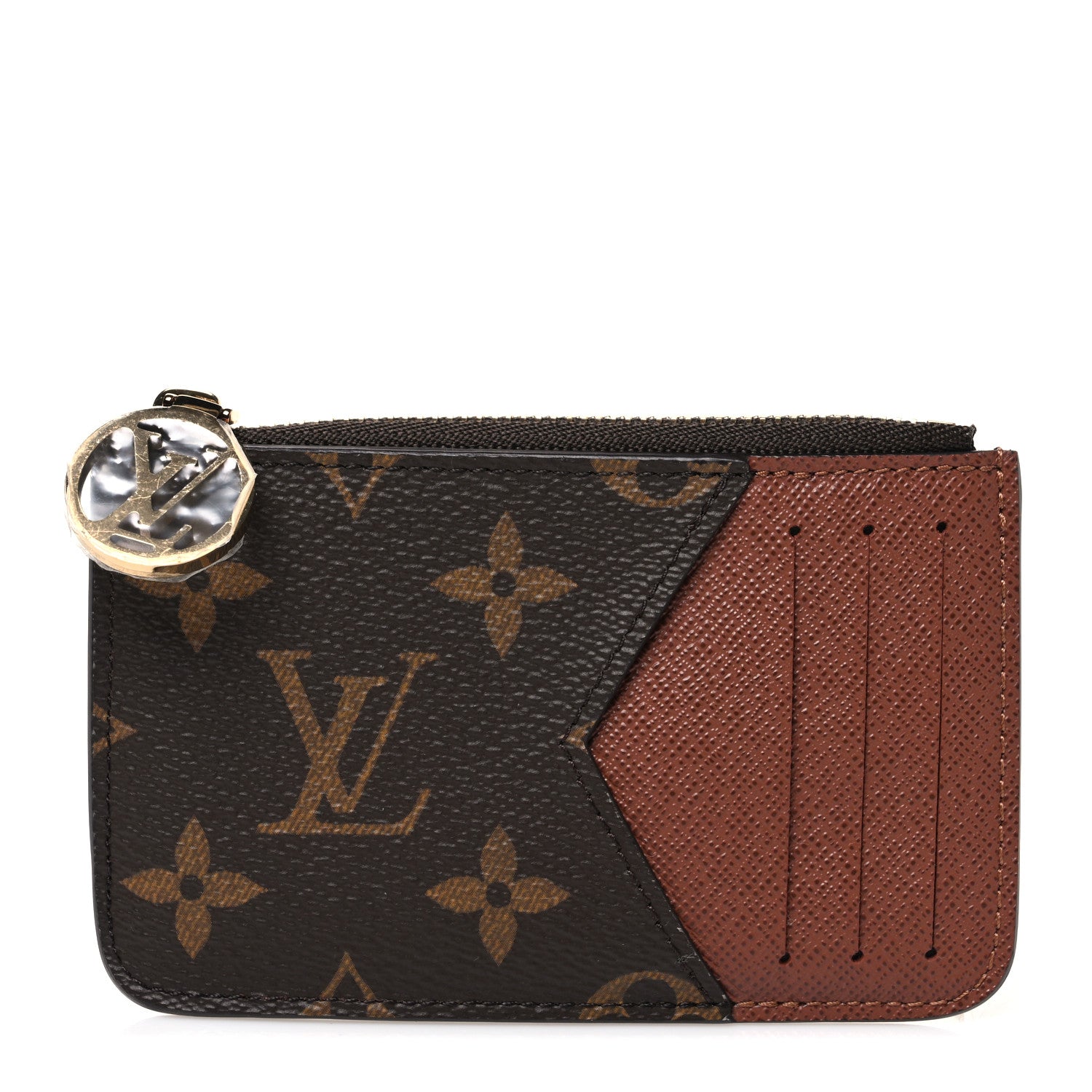 Louis Vuitton Monogram Zipped Romy Card Holder 1 of 7