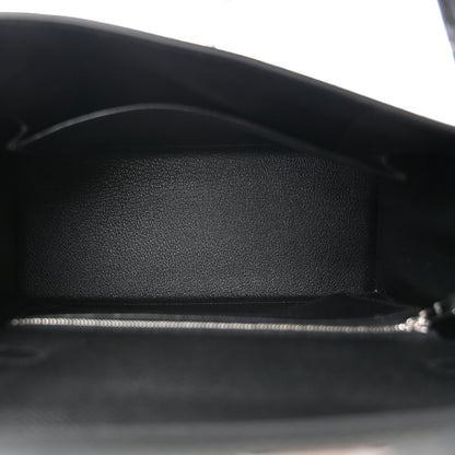 Hermes Epsom Kelly Sellier 25 Black 5 of 11