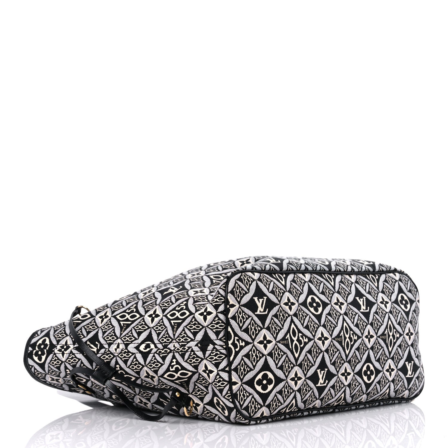 Louis Vuitton Jacquard Since 1854 Neverfull MM Grey 5 of 13