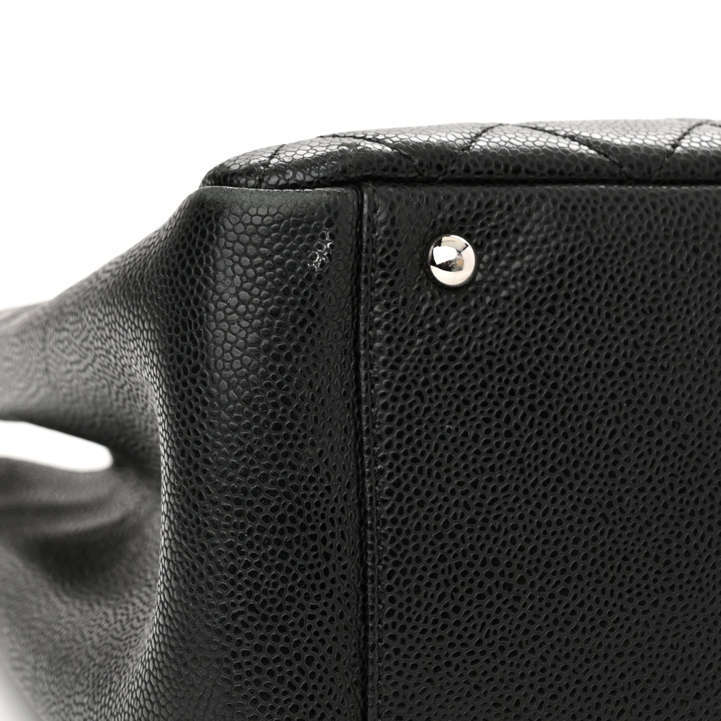 Caviar Quilted XL Grand Shopping Tote GST Black