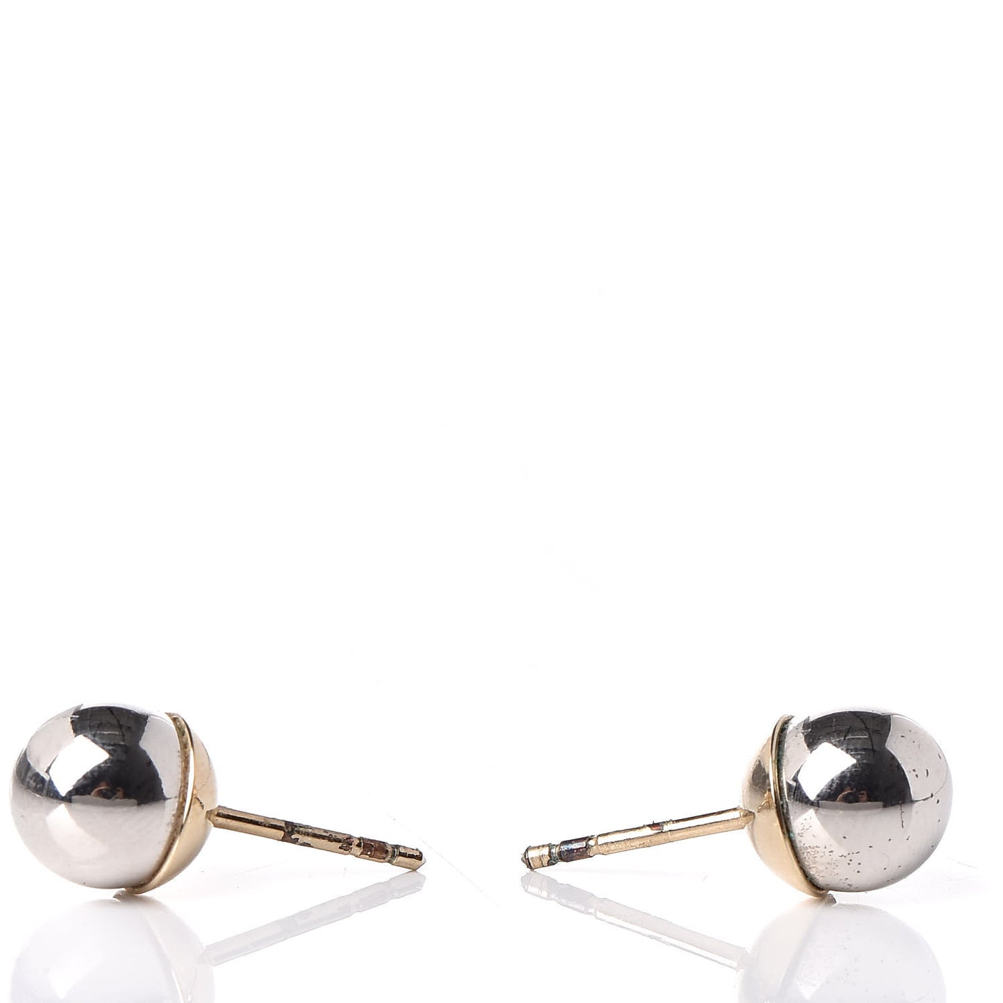 Mise En Dior Tribal Earrings Silver Gold