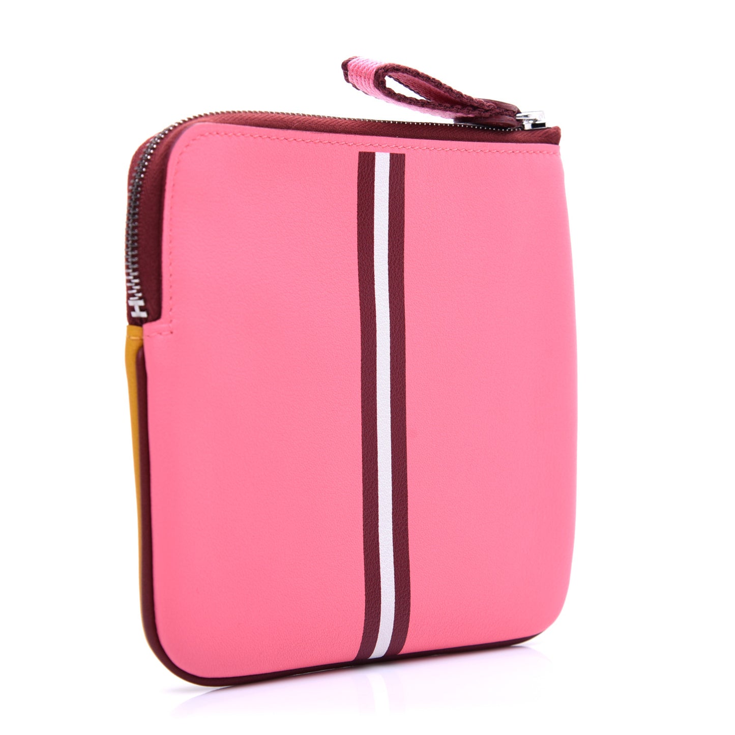 Swift Couverture Nouvelle Carre Pocket Pouch Jaune Ambre Rose D'Ete
