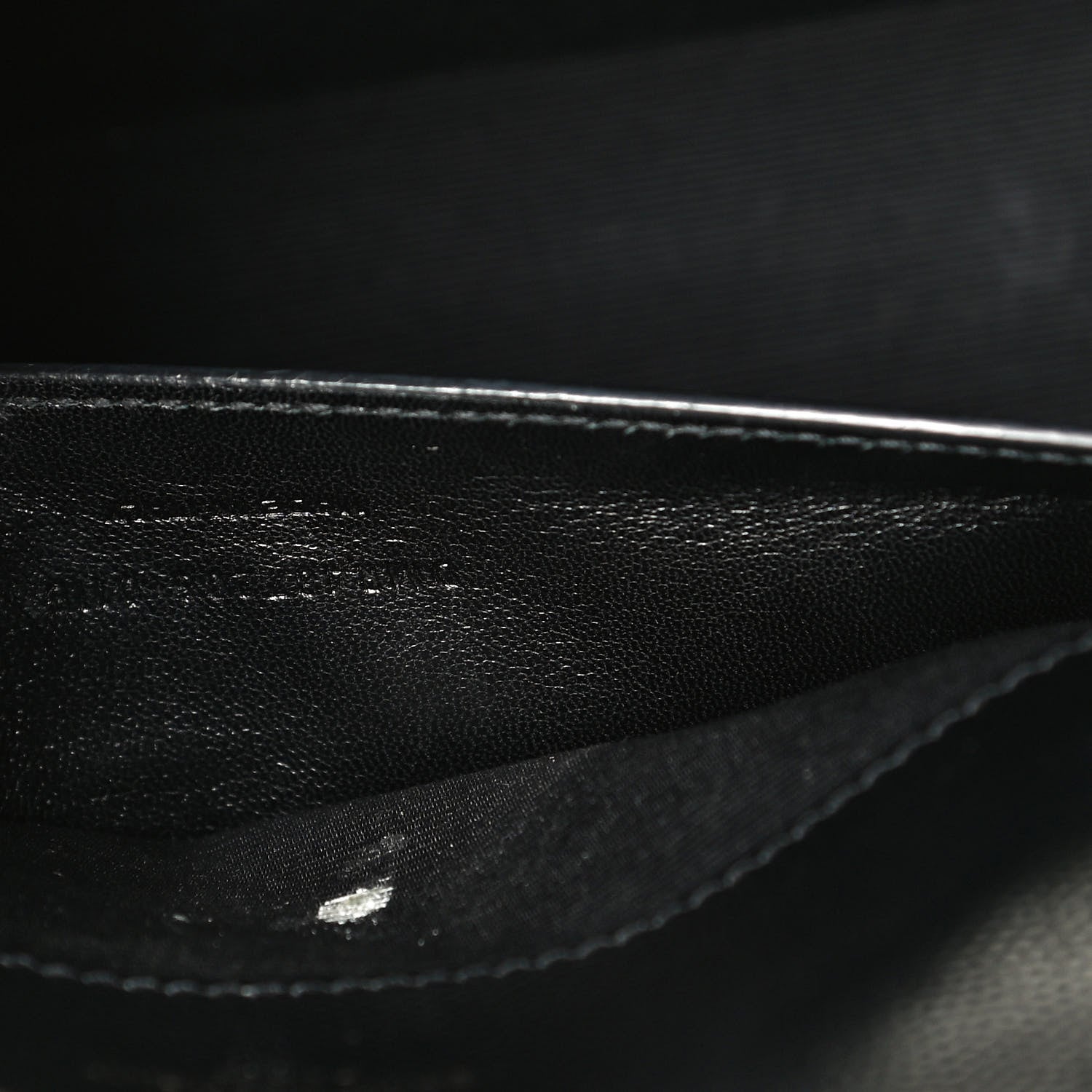 Saint Laurent Grain De Poudre Textured Mixed Matelasse Triquilt Medium Monogram Satchel Black 7 of 10