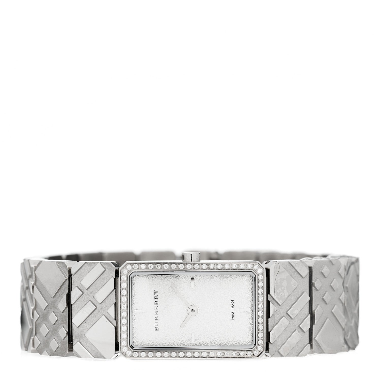 Burberry Stainless Steel Diamond Bezel 19mm Quartz Watch BU5503 2 of 4