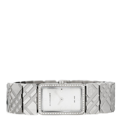 Burberry Stainless Steel Diamond Bezel 19mm Quartz Watch BU5503 2 of 4