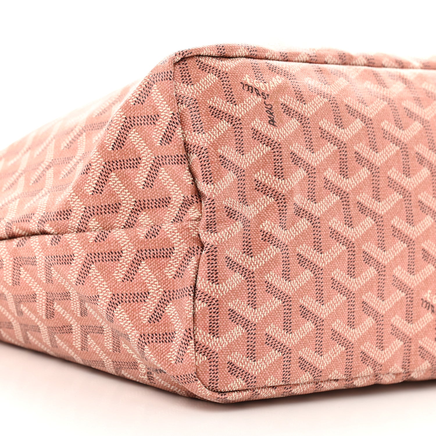 Goyard Iridescent Goyardine Saint Louis PM Pearly Coral 10 of 11