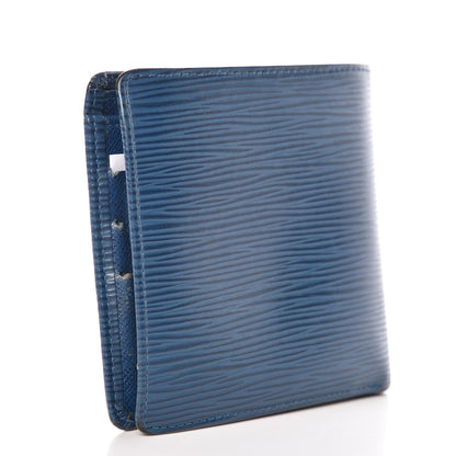 Louis Vuitton Epi Marco Wallet Bleu Toledo 3 of 19