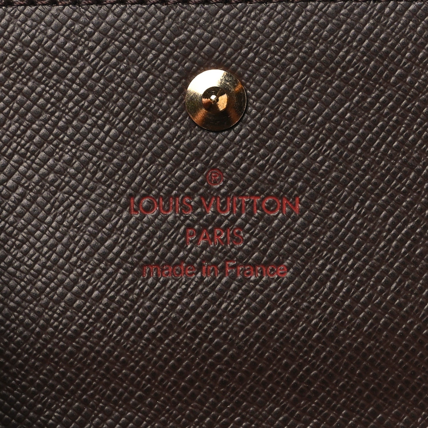 Louis Vuitton Damier Ebene Elise Wallet 6 of 8