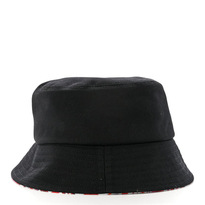 Chanel Cotton Pearl CC Bucket Hat M Black 5 of 8