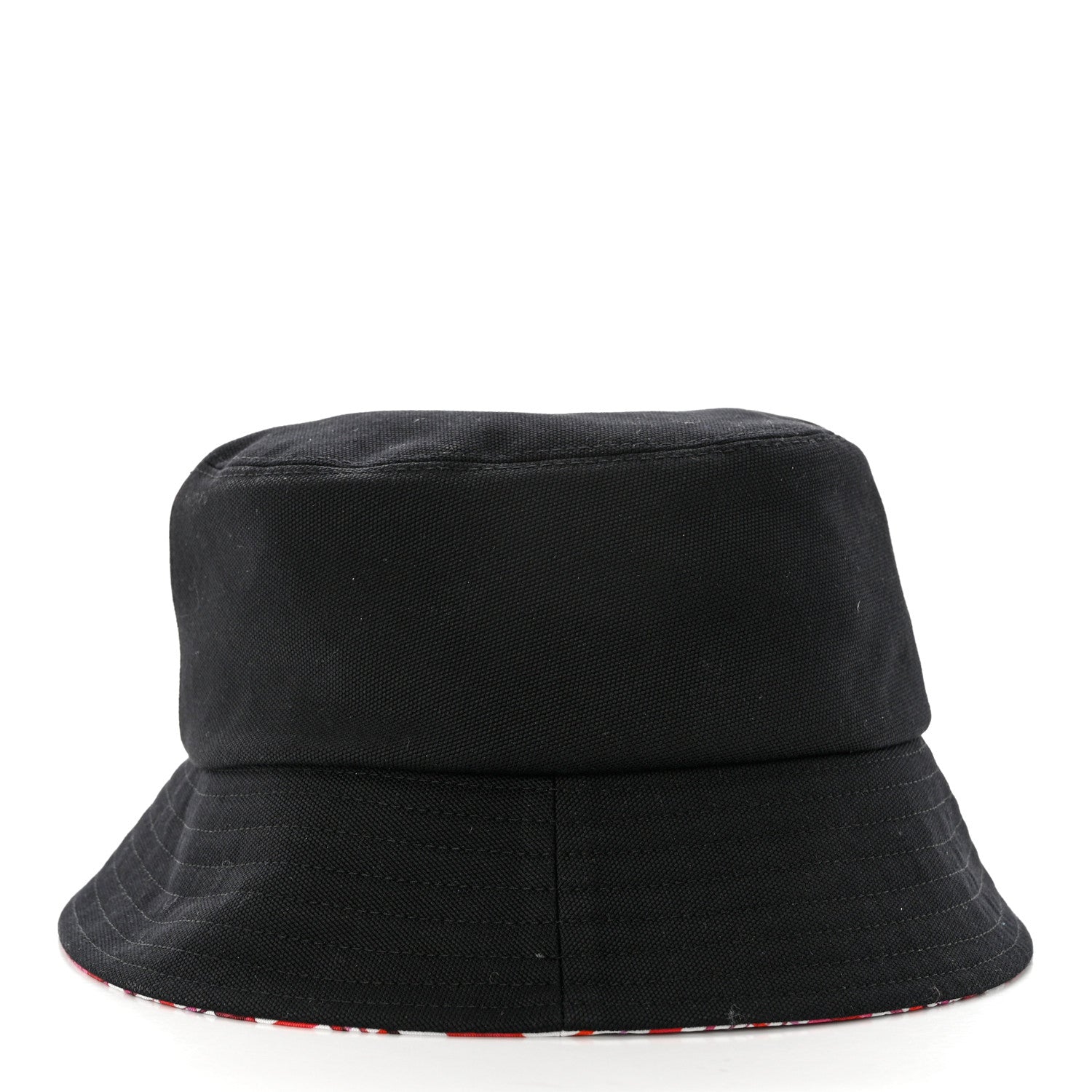 Chanel Cotton Pearl CC Bucket Hat M Black 5 of 8
