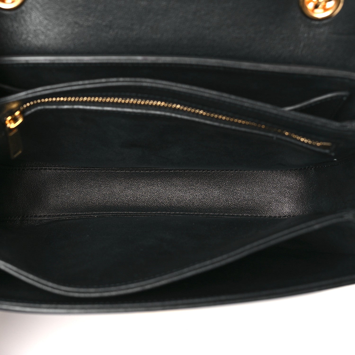 Celine Shiny Calfskin Medium C Bag Black 5 of 10