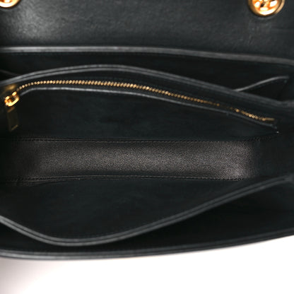 Celine Shiny Calfskin Medium C Bag Black 5 of 10