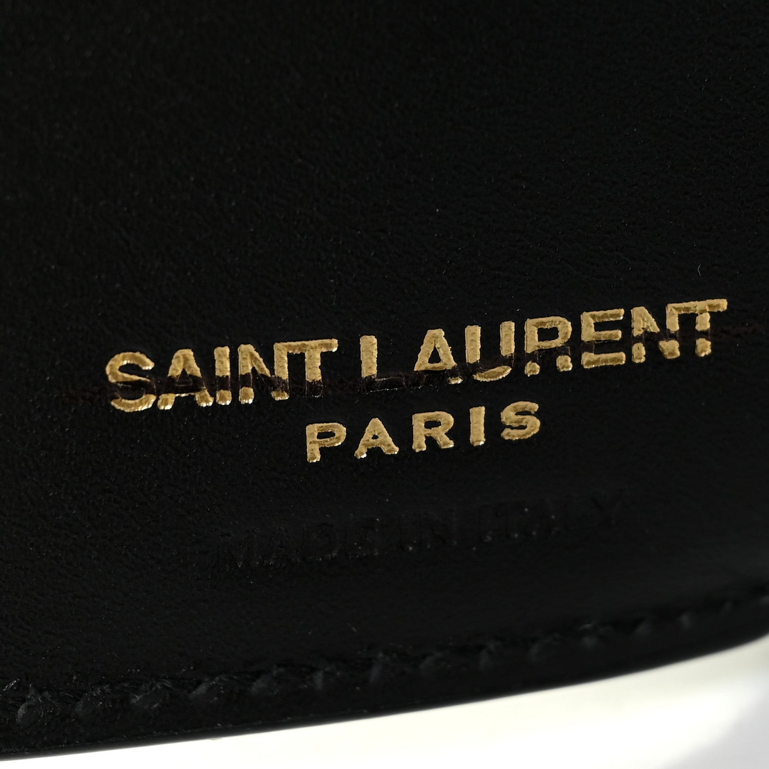 Saint Laurent Smooth Calfskin Monogram Rider Belt Bag Black 7 of 11