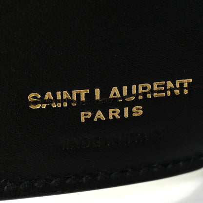 Saint Laurent Smooth Calfskin Monogram Rider Belt Bag Black 7 of 11