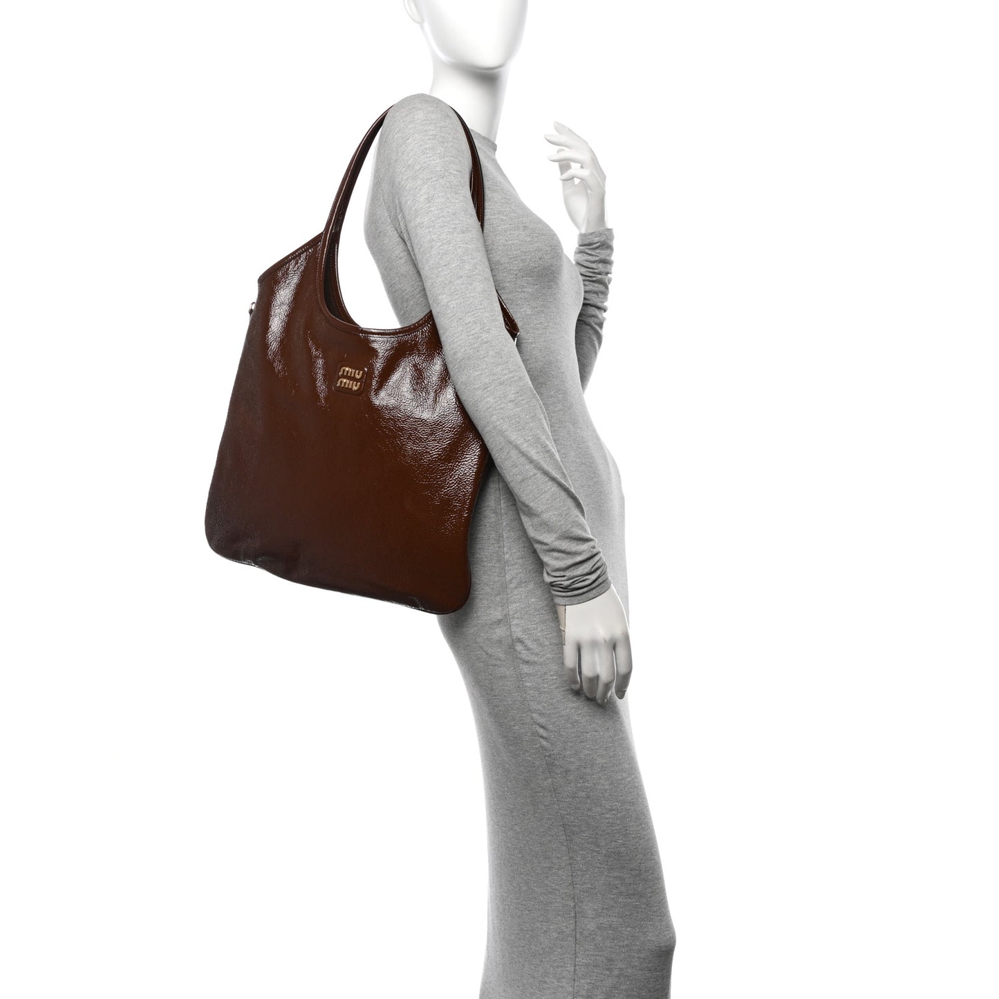 Vernice Naplak Ivy Tote Palissandro