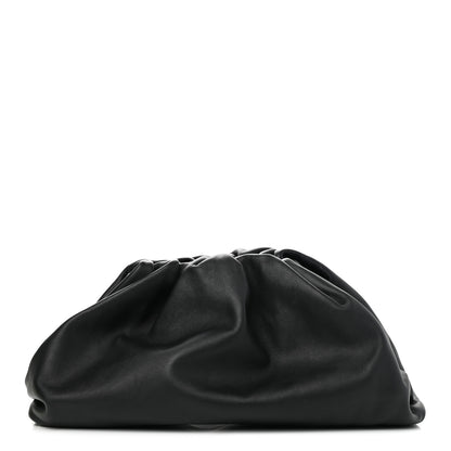 Bottega Veneta Smooth Butter Calf The Pouch Oversized Clutch Black 1 of 7