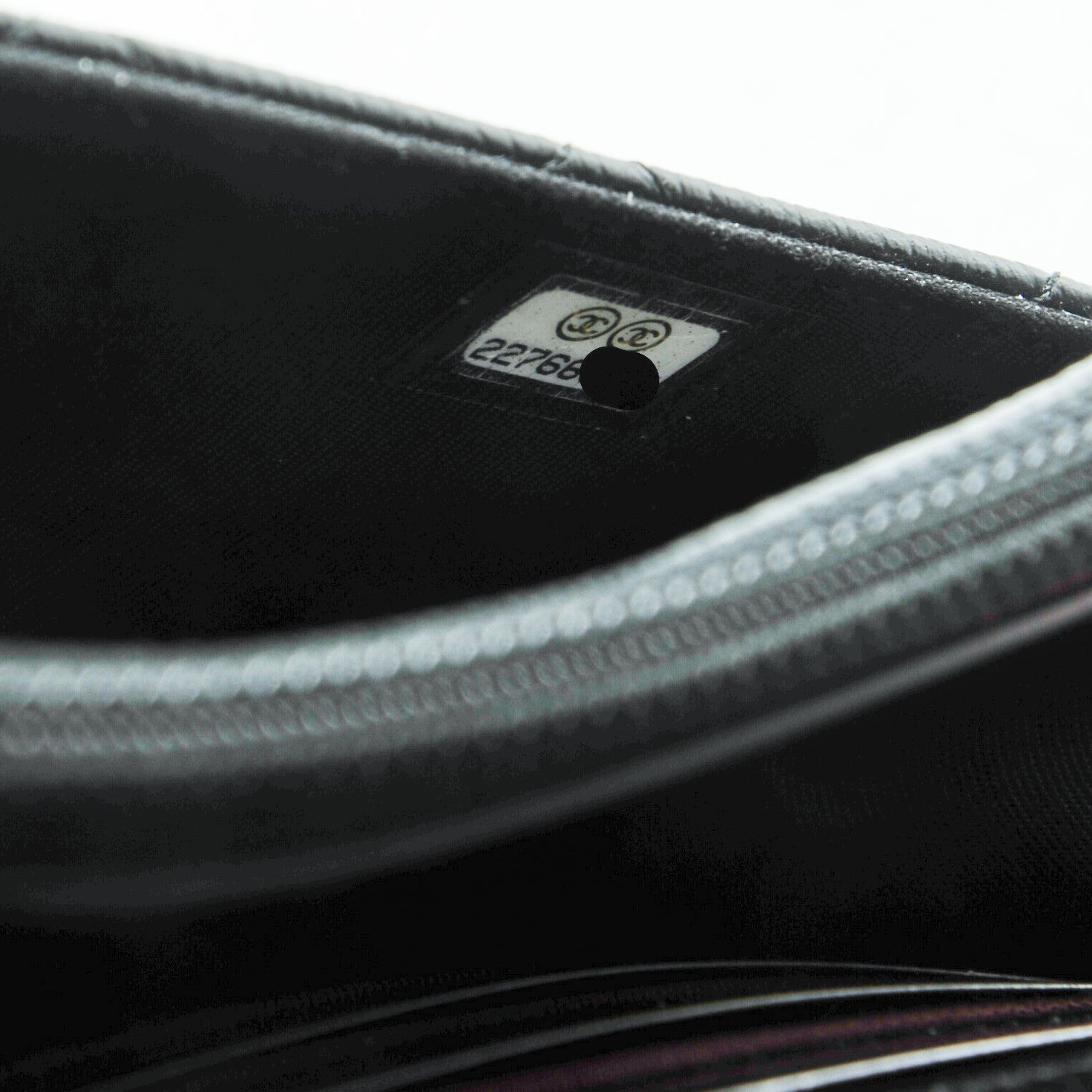 Chanel Caviar Quilted Wallet On Chain WOC Black 8 of 8