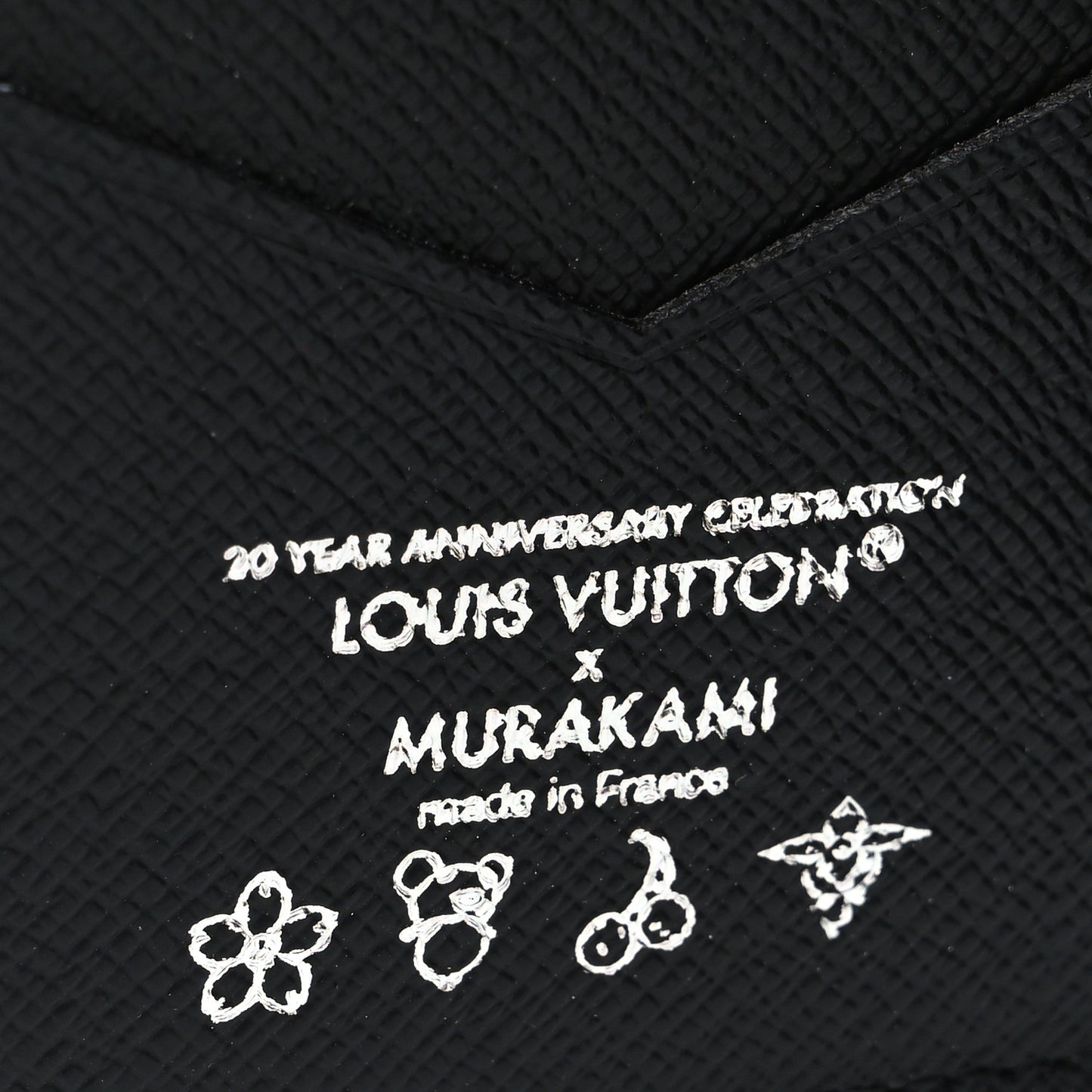 LV X TM Monogram Multicolor Passport Cover Black
