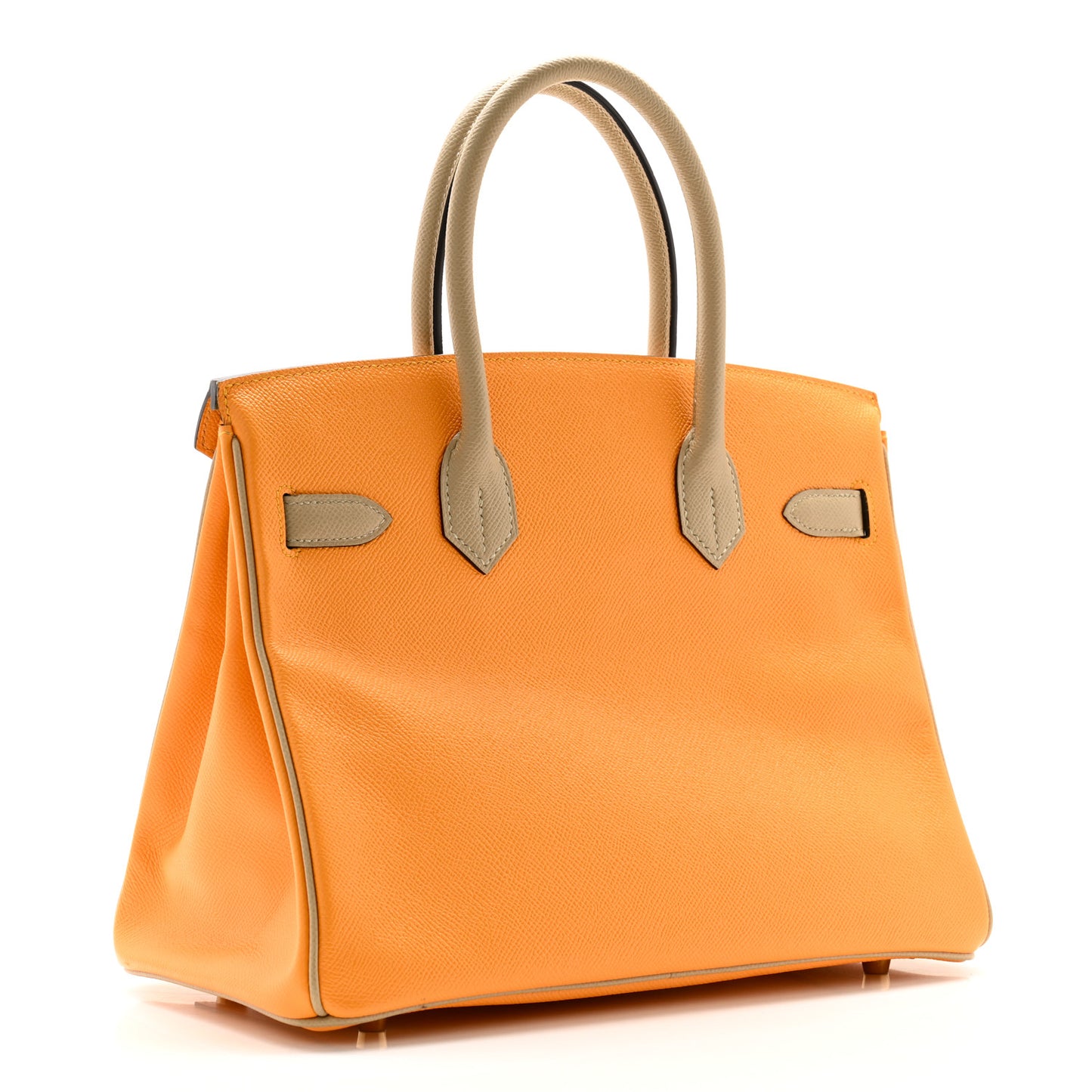 Epsom Horseshoe Birkin 30 Abricot Trench
