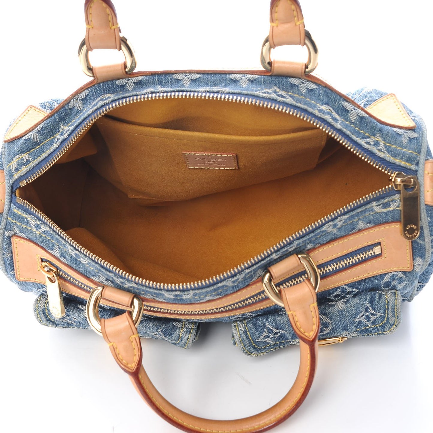 Monogram Denim Neo Speedy Blue