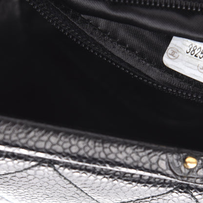 Chanel Caviar Quilted Frame Evening Bag Black 11 of 13