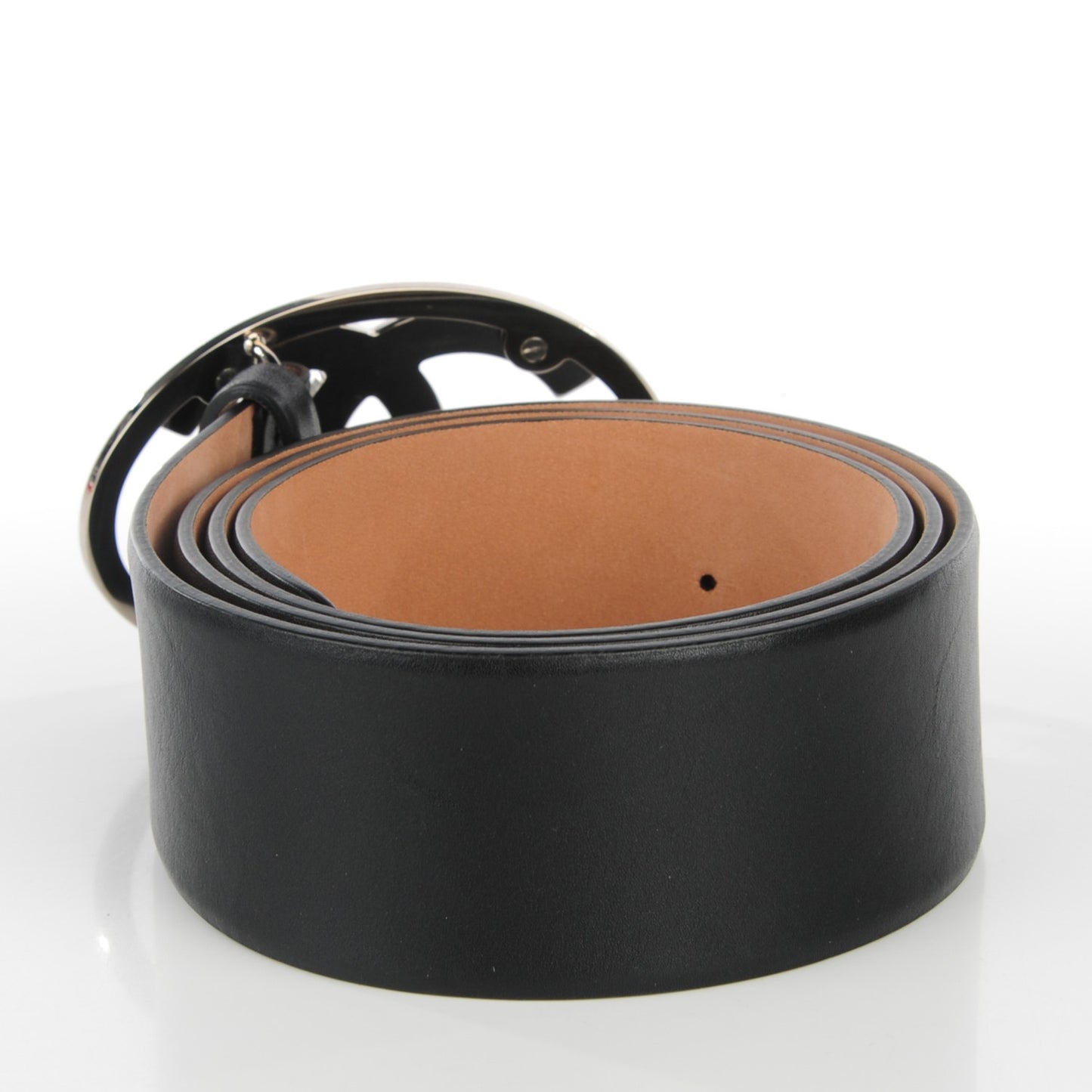 Calfskin CC Belt 100 40 Black