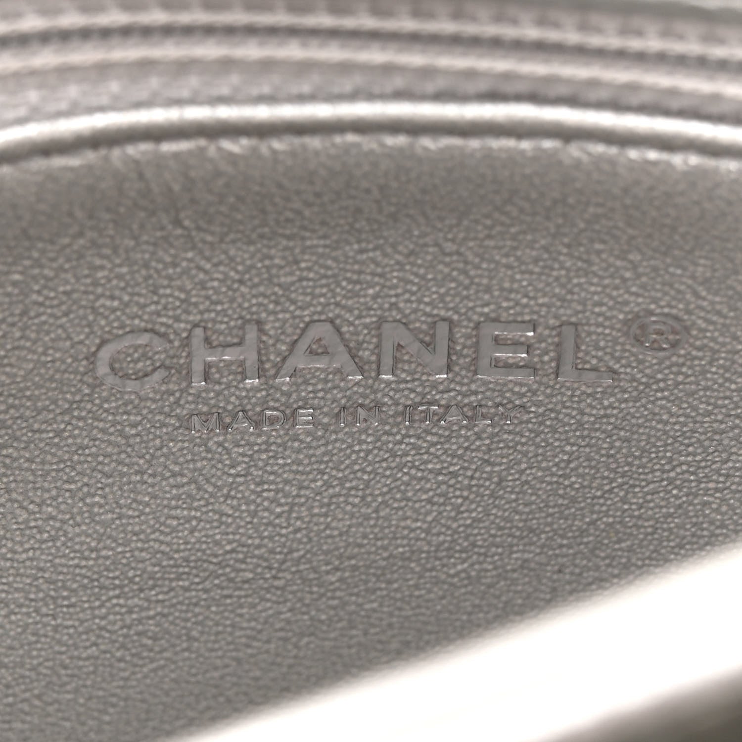 Chanel Metallic Lambskin Quilted Small Trendy CC Flap Dual Handle Bag Silver 6 of 19