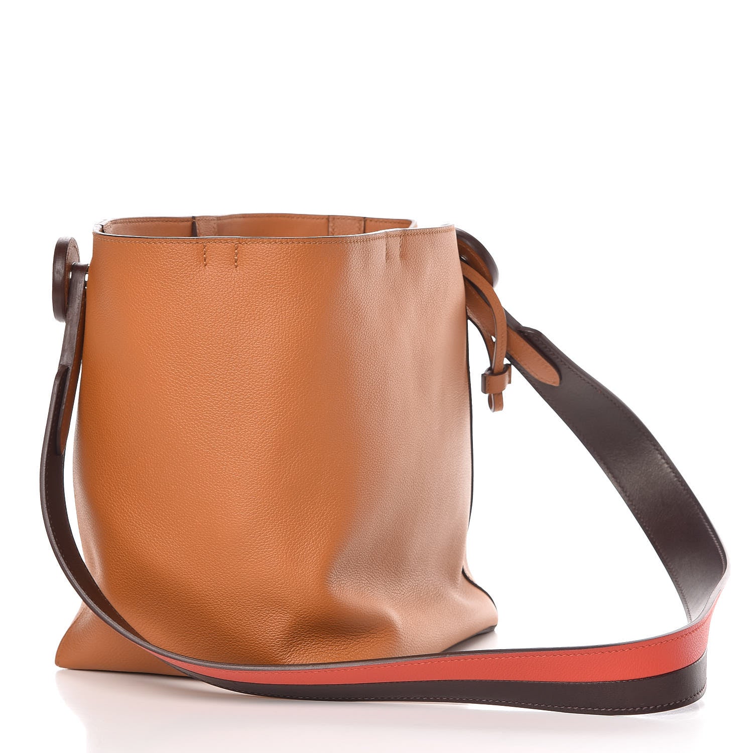 Hermes Evercolor Swift Sac Licol 17 Toffee Havane Capucine 3 of 14