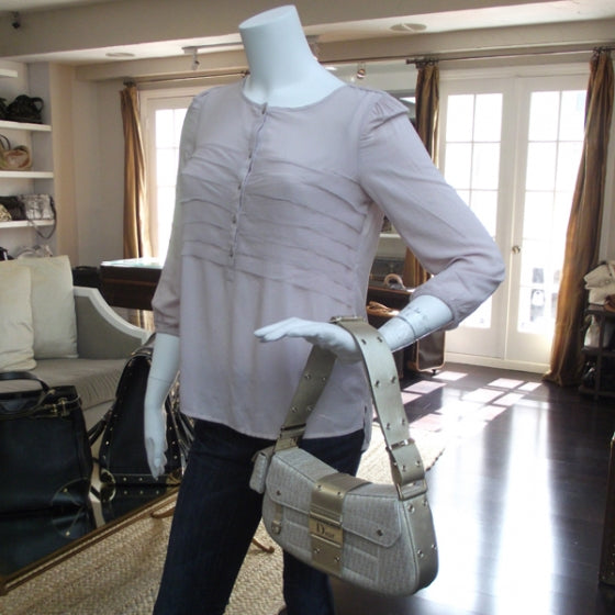 Diorissimo Street Chic Columbus Avenue Bag Metallic