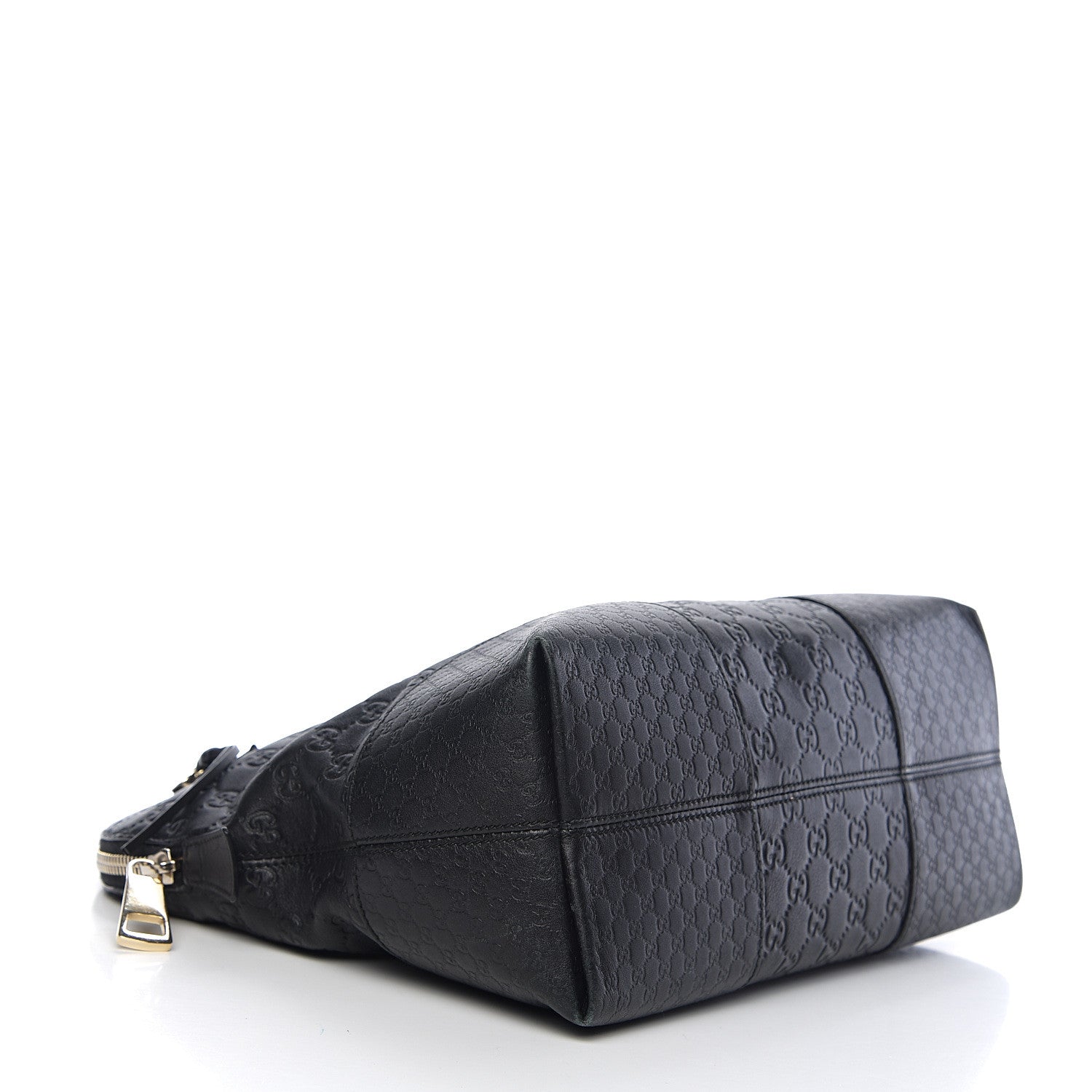 Gucci Guccissima Medium Bree Shoulder Bag Black 3 of 16