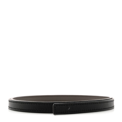 Hermes Swift Evercolor 13mm Belt Strap 85 Black Etain 1 of 8