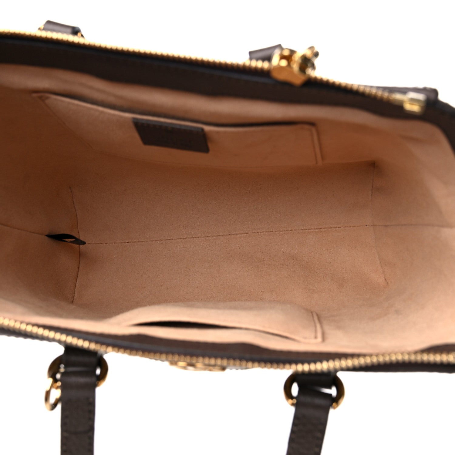 Gucci GG Supreme Monogram Small Ophidia Tote Bag Brown 5 of 12