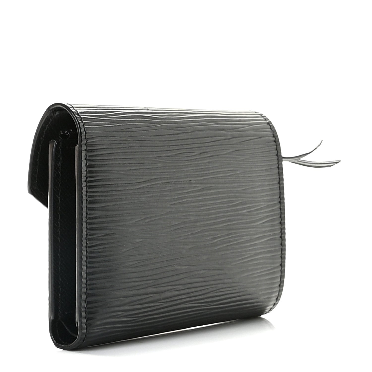 Louis Vuitton Epi Victorine Wallet Black 3 of 10