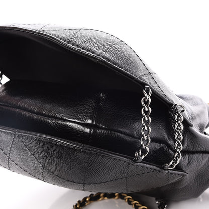 Chanel Calfskin Quilted Small Gabrielle Bucket Black 8 of 8
