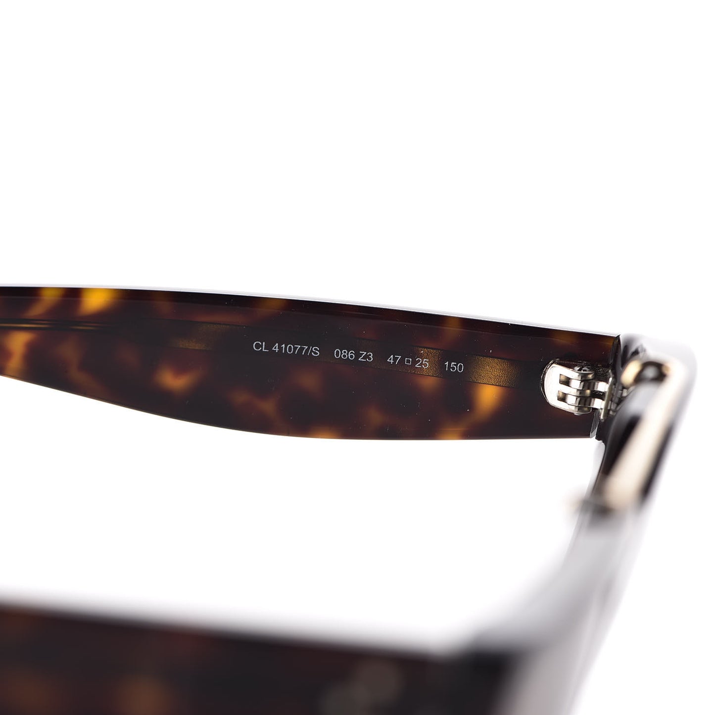 Acetate Bridge Sunglasses CL41077/S Dark Havana