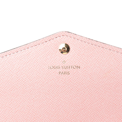 Louis Vuitton Monogram Sarah Wallet NM Rose Ballerine 6 of 8